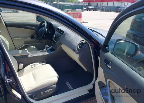 2009 Lexus Is 250 from USA, damaged, VIN JTHBK262095105224